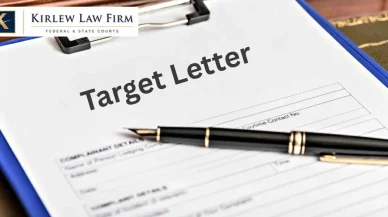 What Does a Federal Target Letter Mean?